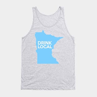 Minnesota Drink Local MN Blue Tank Top